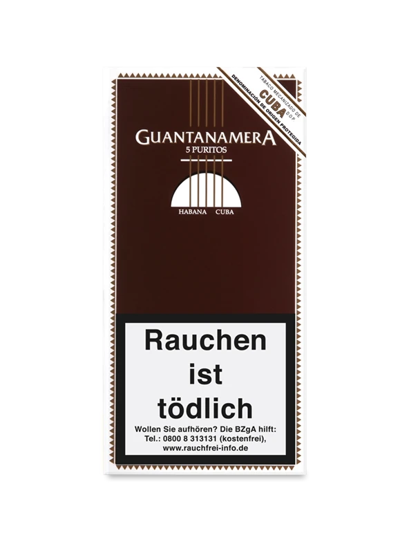 GUANTANAMERA Puritos Cello Chicos